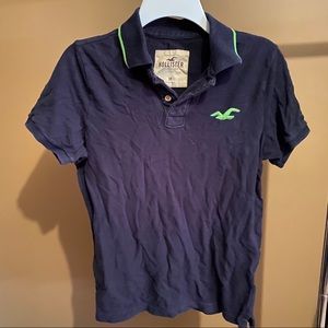 Hollister polo tee size M